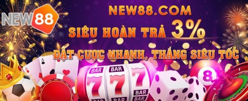 Nhà cái uy tín NEW88 thường xuyên tung ra nhiều ưu đãi hấp dẫ