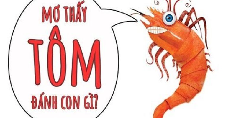 Đánh con gì để may mắn khi mơ thấy tôm?